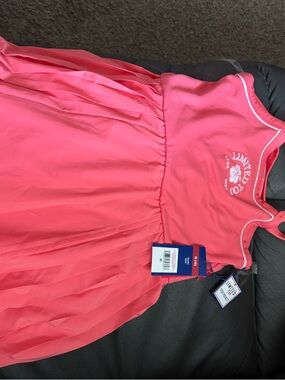 Limited Too Pink Sleeveless Casual Pleated Dress